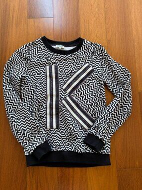 Kenzo Geometric Broken Floor Pullover Sweatshirt XS